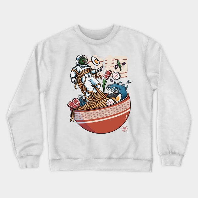 Great Ramen Astro Crewneck Sweatshirt by Ryuga